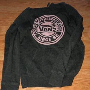 A vans hoodie